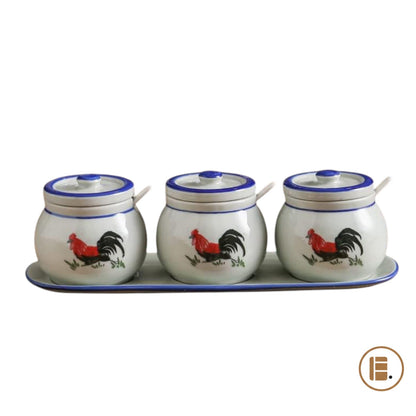 Pot a epices | Coq Rétro