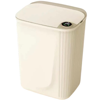 poubelle automatique sans contact beige MinimalisteLab