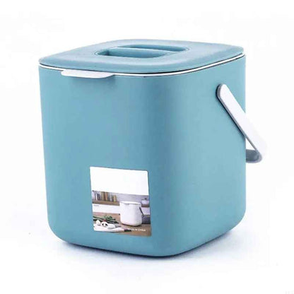 poubelle cuisine design pratique bleu ciel MinimalisteLab