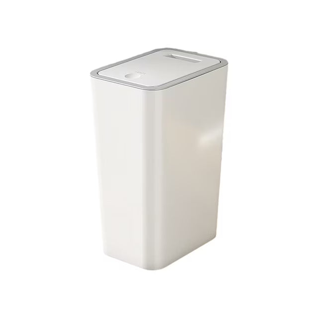 poubelle cuisine design ergonomique blanc MinimalisteLab