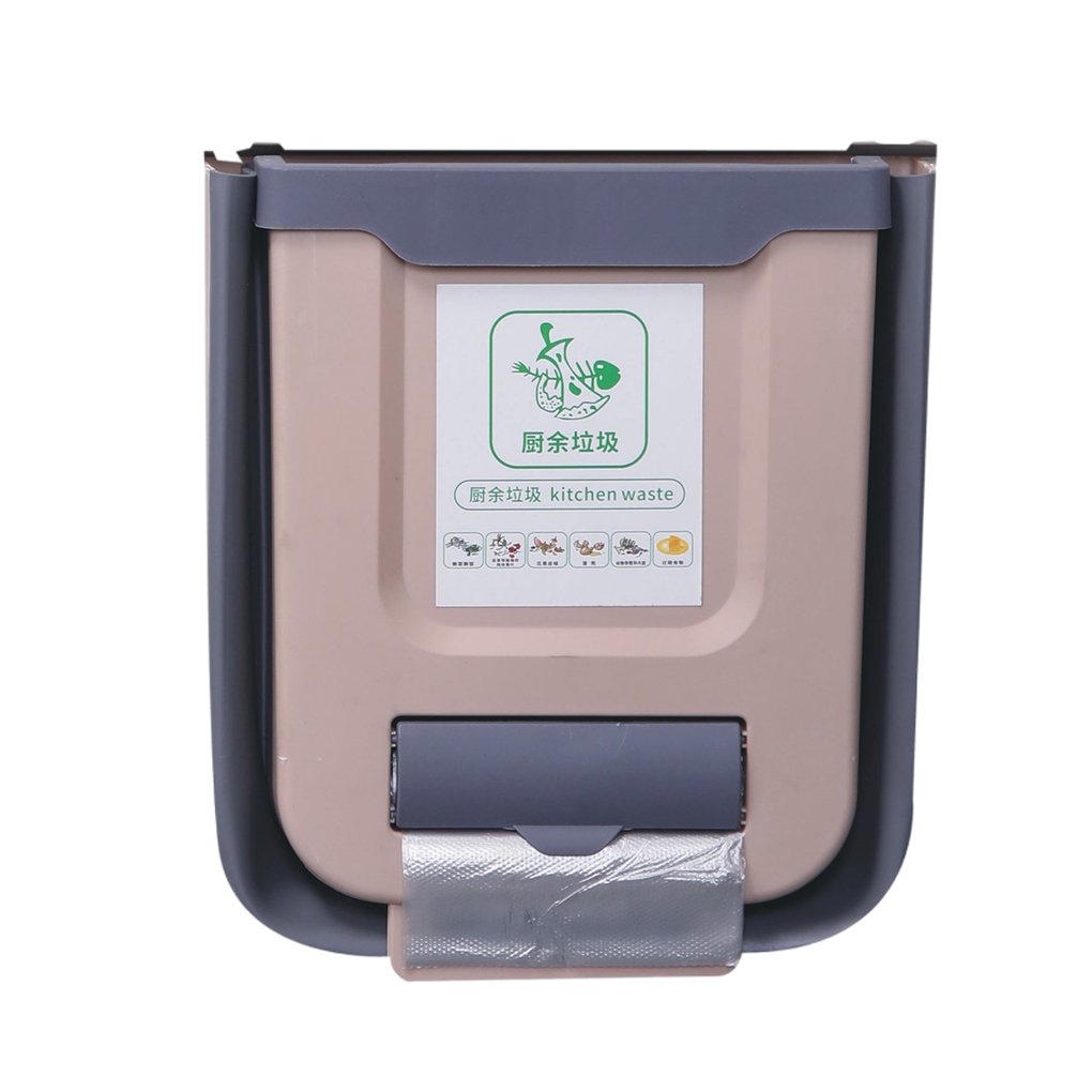 poubelle sous évier gain de place rose MinimalisteLab
