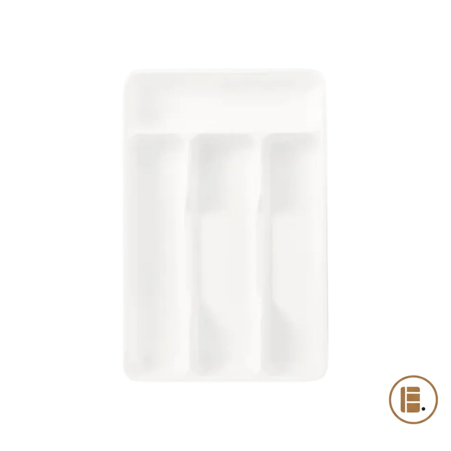 range couvert pratique organiseur blanc cuisine MinimalisteLab