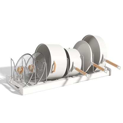 range couvercle gain de place blanc cuisine MinimalisteLab