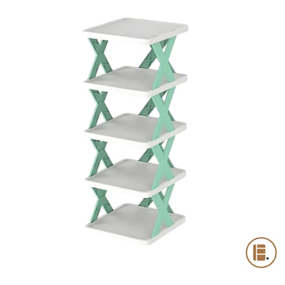 étagère chaussures gain de place entrée MinimalisteLab
