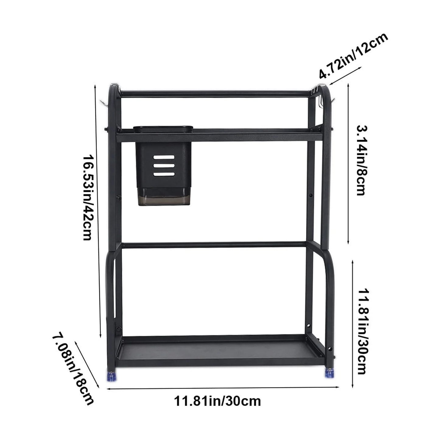 rangement épices organisé dimensions MinimalisteLab