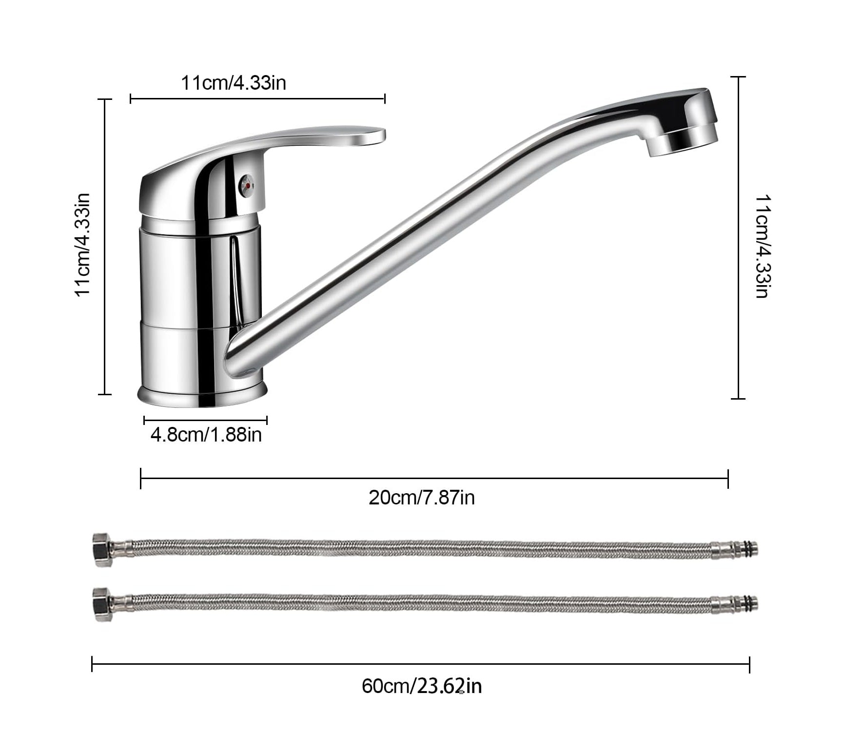 robinet cuisine design confort dimensions MinimalisteLab