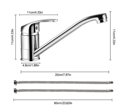 robinet cuisine design confort dimensions MinimalisteLab