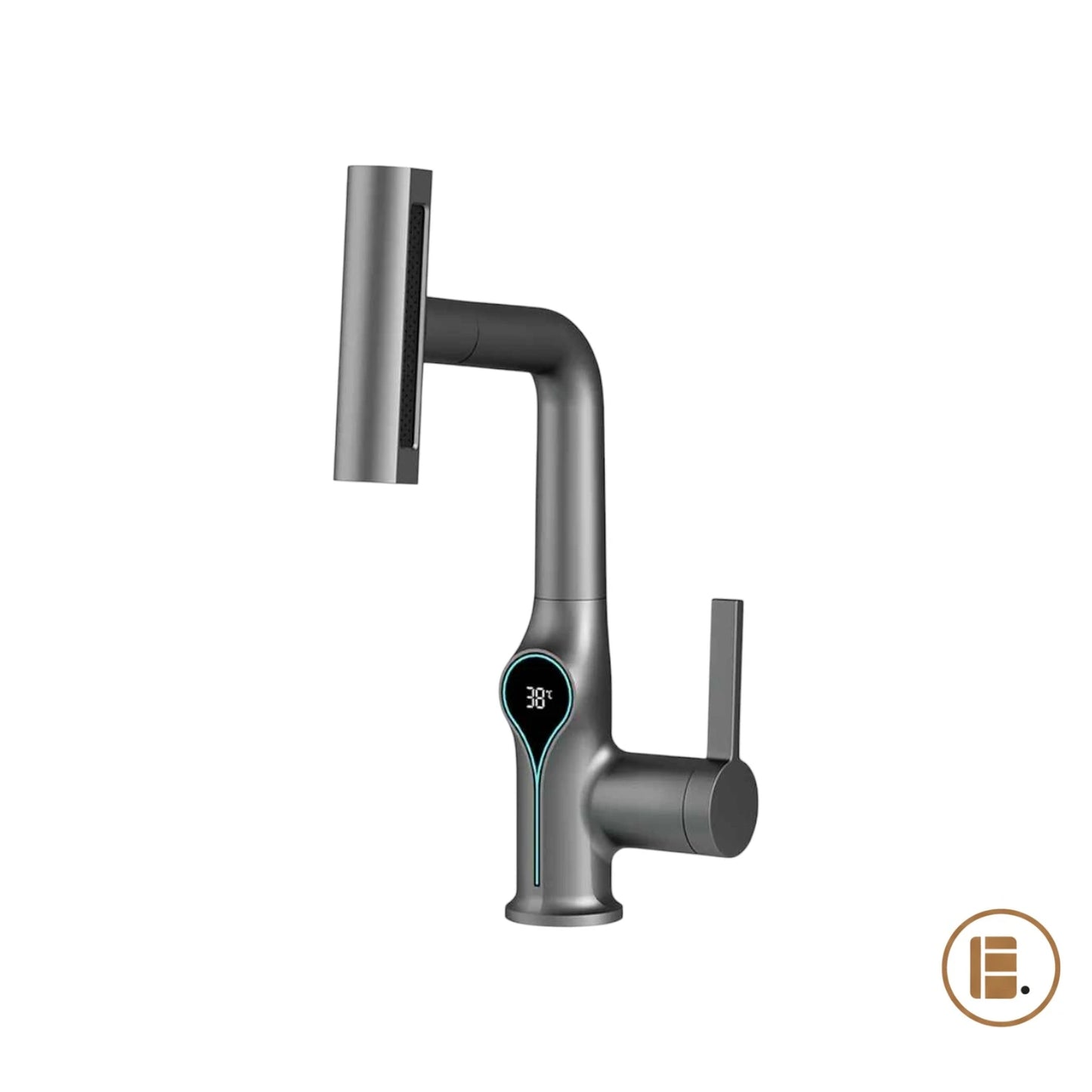 robinet cuisine design premium gris MinimalisteLab