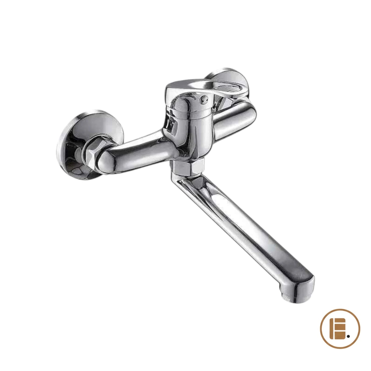 robinet cuisine design pratique argent MinimalisteLab