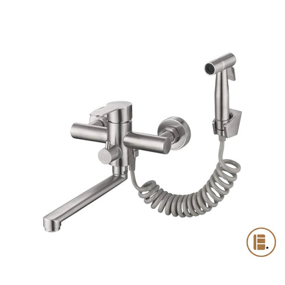 robinet cuisine extractible douchette argent MinimalisteLab