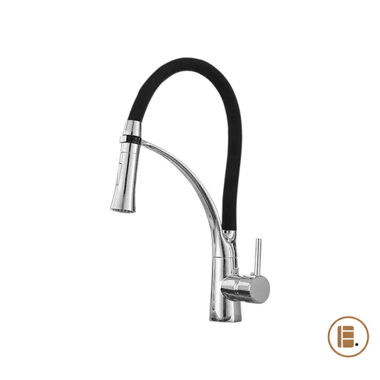 robinet cuisine design modulable argent MinimalisteLab