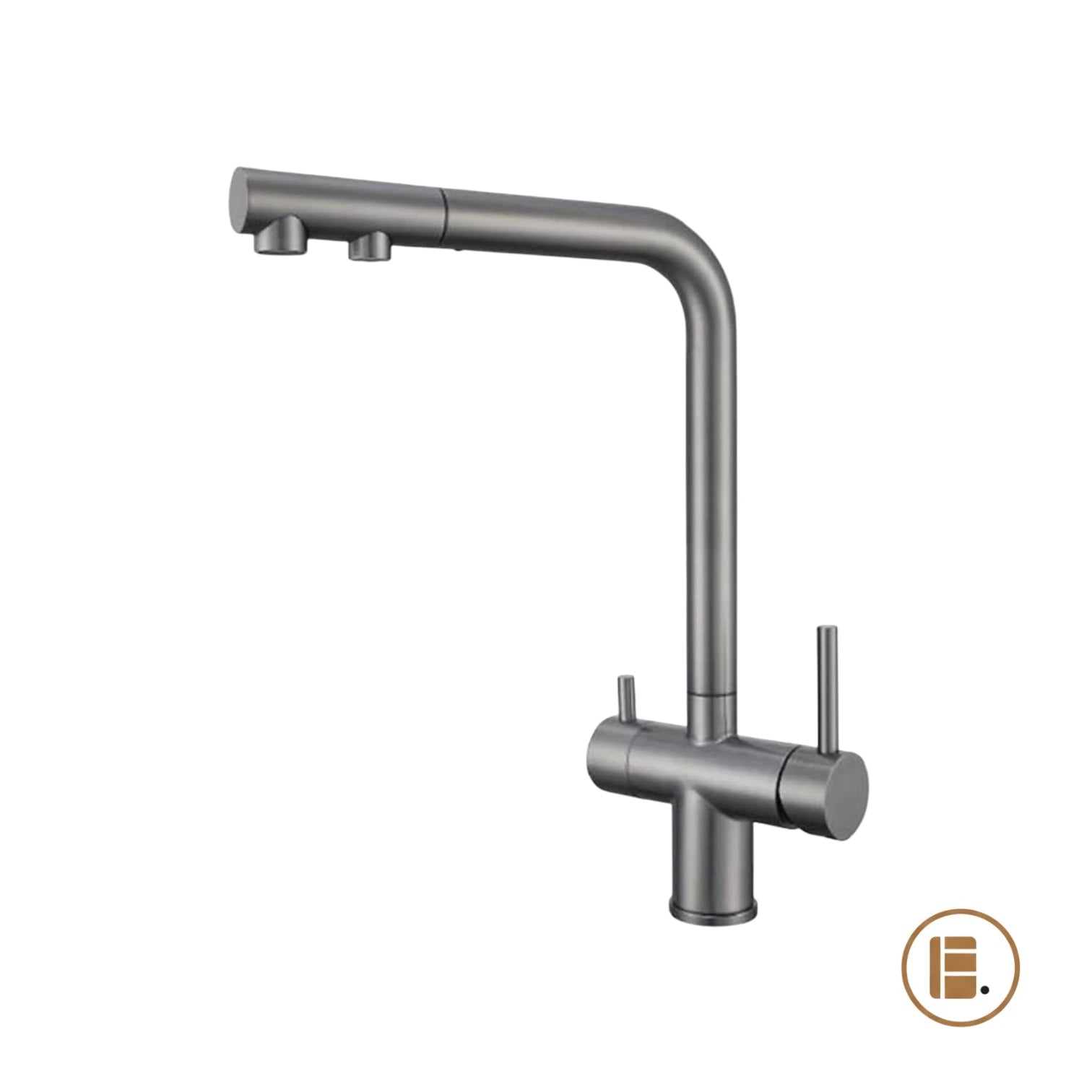 robinet cuisine design optimal gris MinimalisteLab