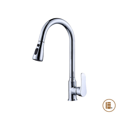 Robinet cuisine | Design Éco Économie d'Eau Chromé