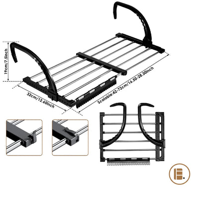 séchoir à linge pliable et compact léger buanderie MinimalisteLab