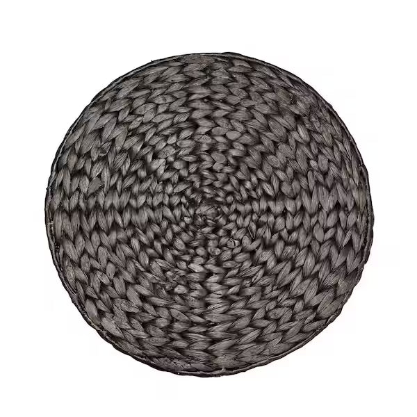 set de table rond élégance moderne noir MinimalisteLab