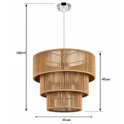 Suspension luminaire | Bohème Artisanale