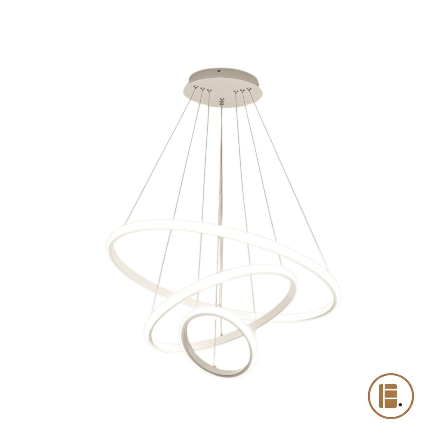 Suspension luminaire | Design 3 Anneaux LED