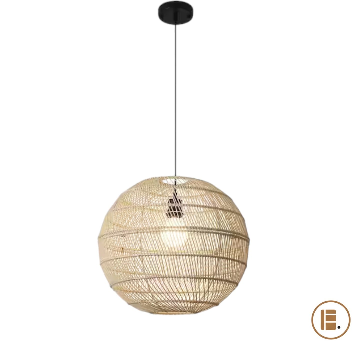Suspension luminaire | Rotin Artisanal