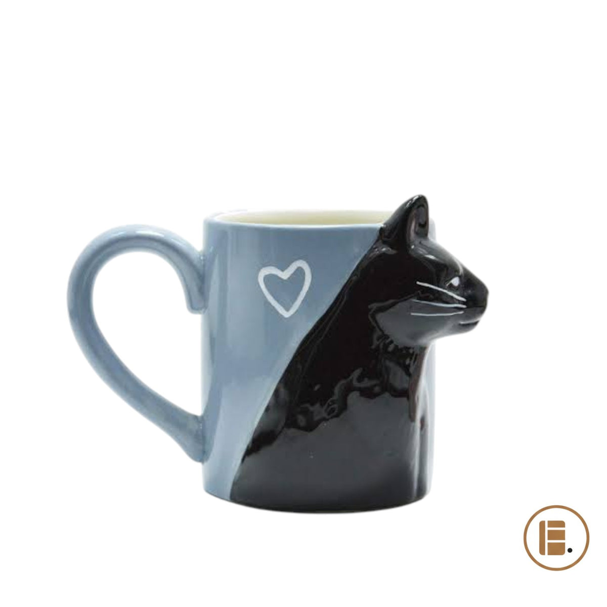 Tasse à café | Chat Couple Romantique - Minimaliste Lab