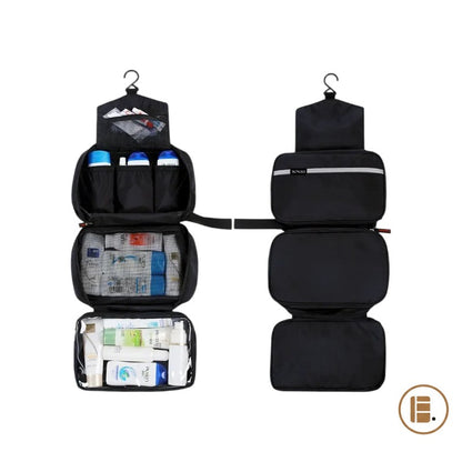 trousse de toilette homme compact travel vue de face MinimalisteLab