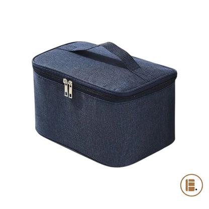 trousse de toilette homme élégance voyage vue de face MinimalisteLab