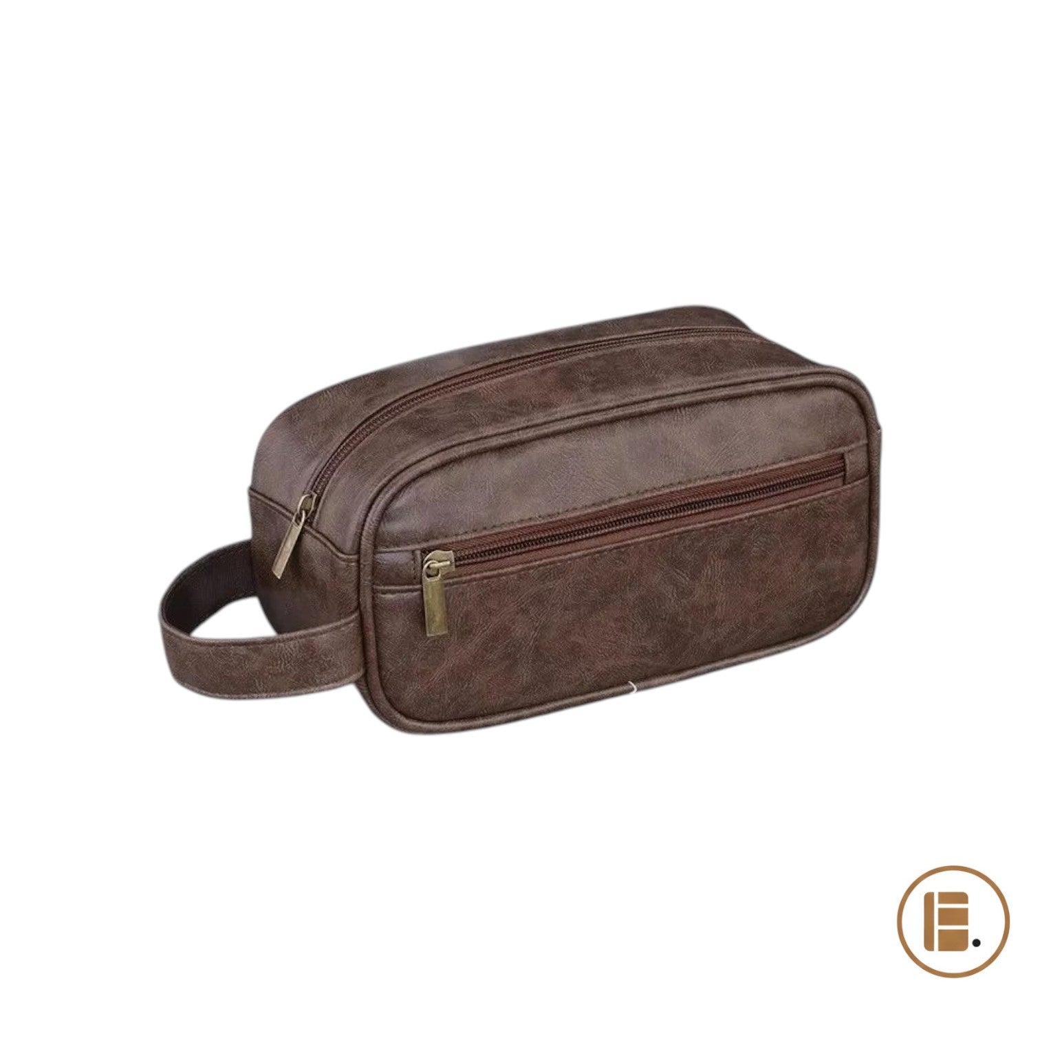 trousse de toilette compacte vue de côté MinimalisteLab