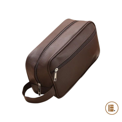 trousse de toilette homme voyage pratique fond blanc MinimalisteLab