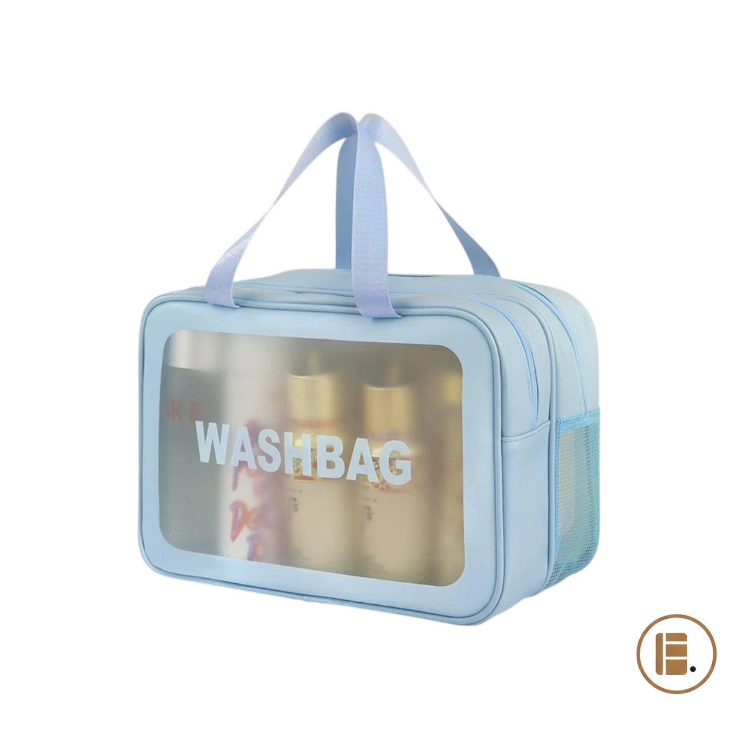 trousse de toilette voyage pratique ouverte compartiments MinimalisteLab