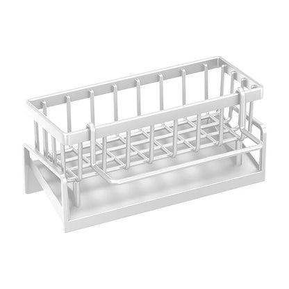 porte éponge organisateur pratique blanc évier MinimalisteLab