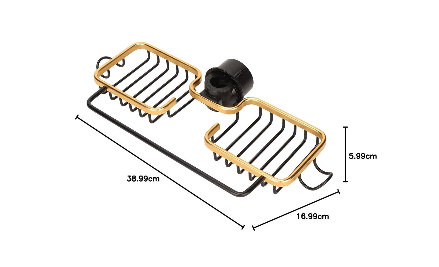 dimensions porte éponge hygiénique pratique évier MinimalisteLab