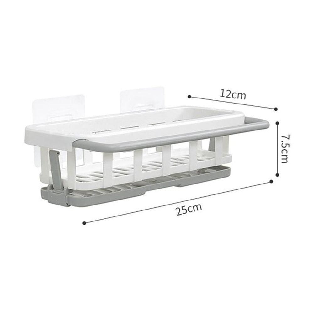 dimensions porte éponge organisateur compact évier MinimalisteLab