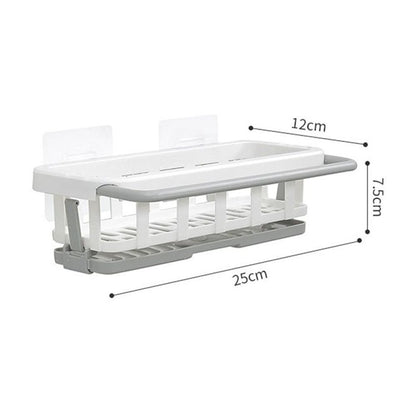 dimensions porte éponge organisateur compact évier MinimalisteLab