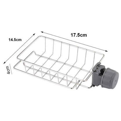 dimensions porte éponge organisateur pratique évier MinimalisteLab