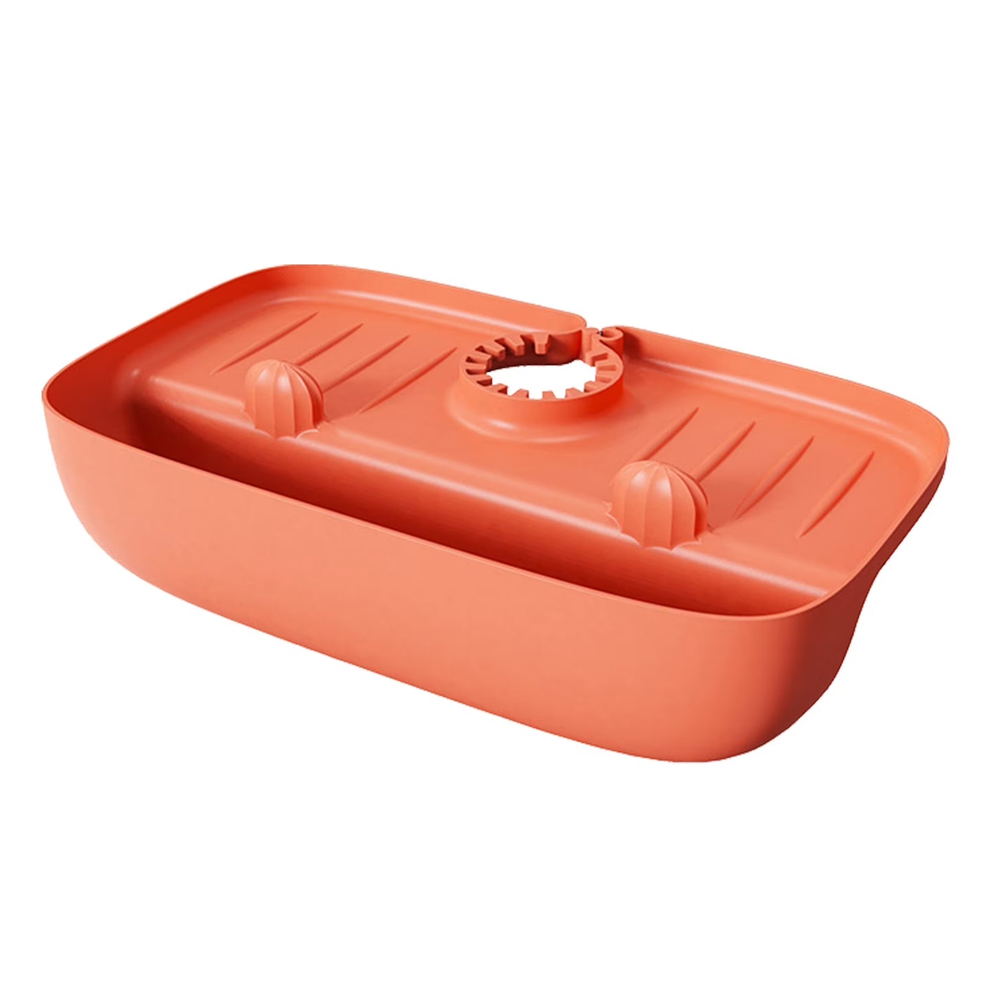 porte éponge organisateur cuisine orange évier MinimalisteLab