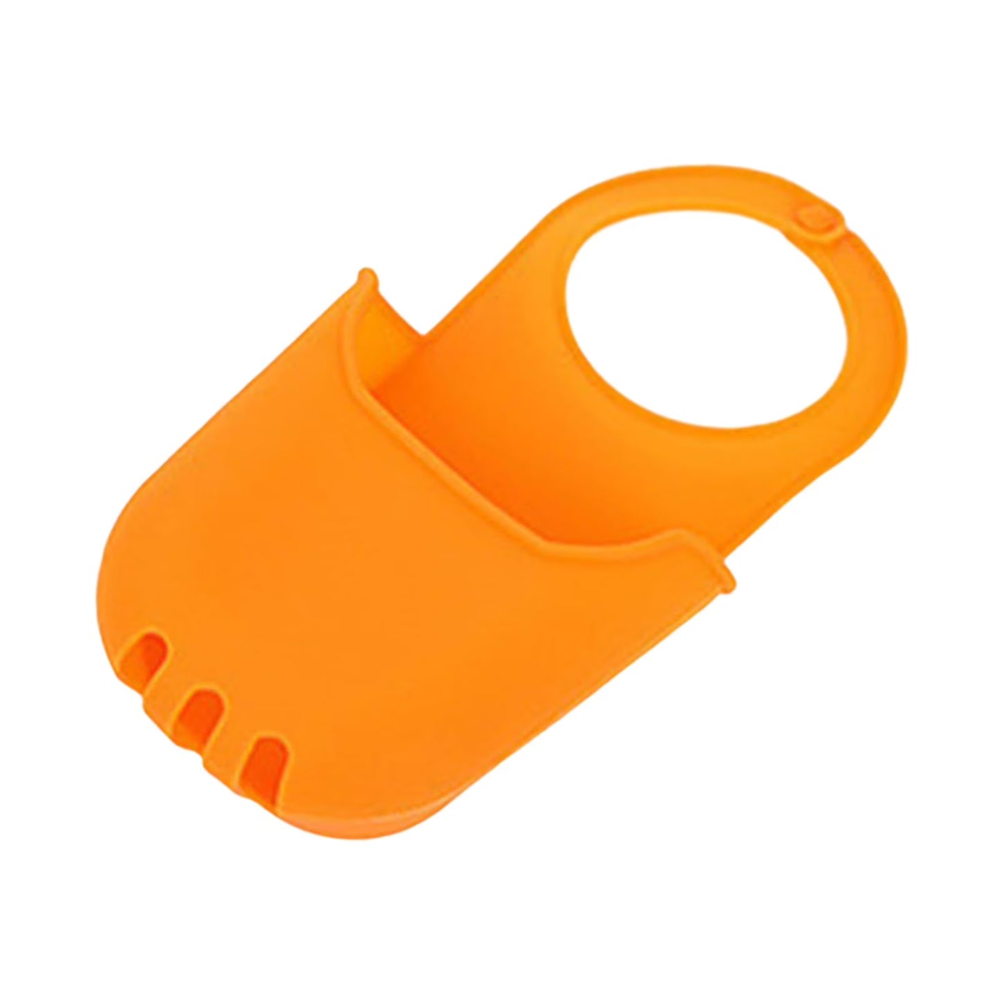 porte éponge évier orange organisateur cuisine MinimalisteLab