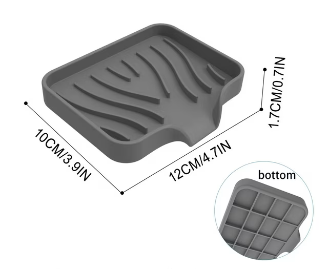 porte éponge évier pratique cuisine MinimalisteLab