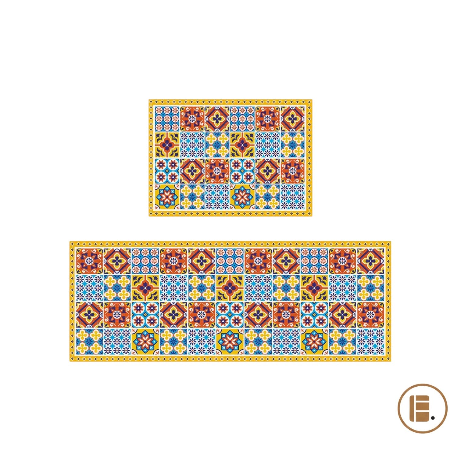tapis cuisine antidérapant confort vue dessous MinimalisteLab