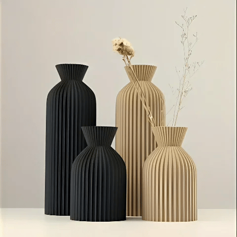 Vase | Floral Grande Taille Décoration Salon