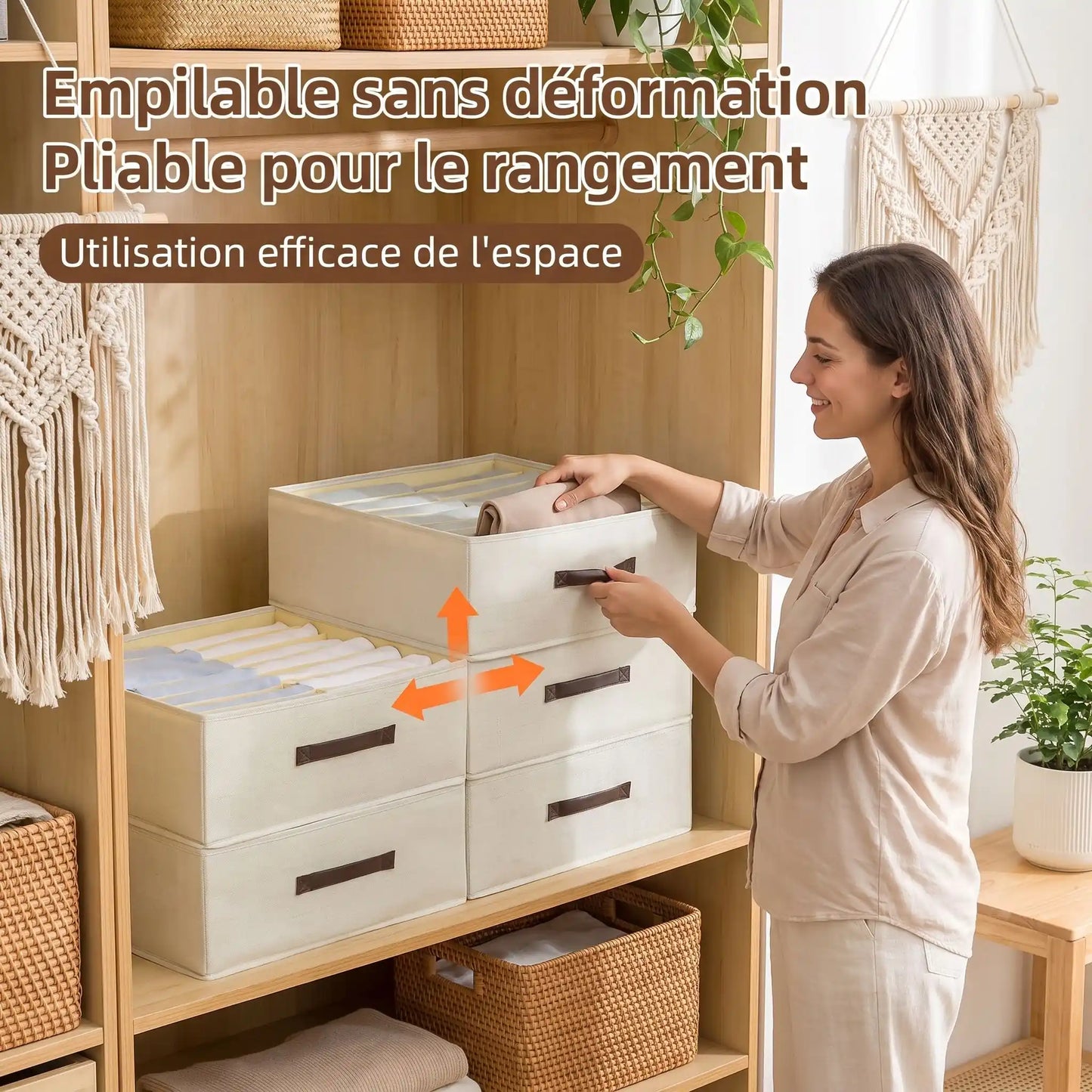 Organisateur de tiroir | Modulable Gain de Place Tiroir