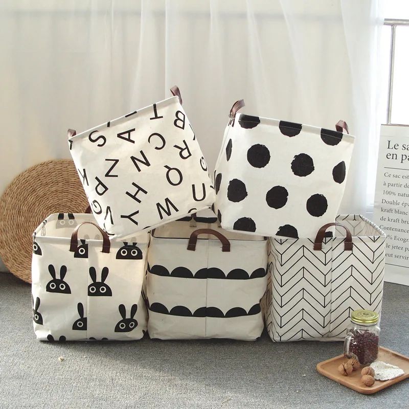 panier linge pliable ultra-compact gain de place MinimalisteLab