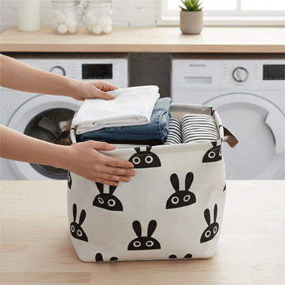 Panier à linge | Ultra-compact Gain de Place