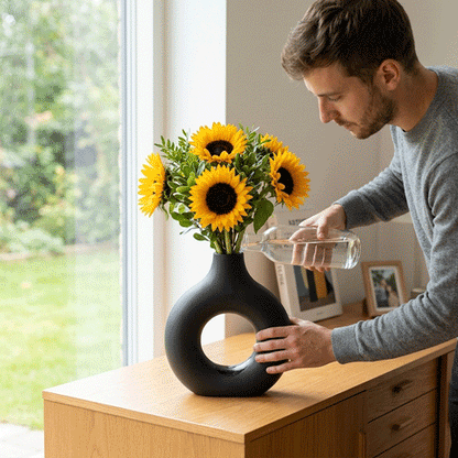 Vase | Élégant Fleurs Décoration Intérieur