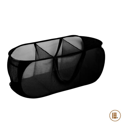 panier à linge design pratique tissu buanderie MinimalisteLab