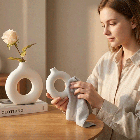 Vase | Élégant Fleurs Décoration Intérieur