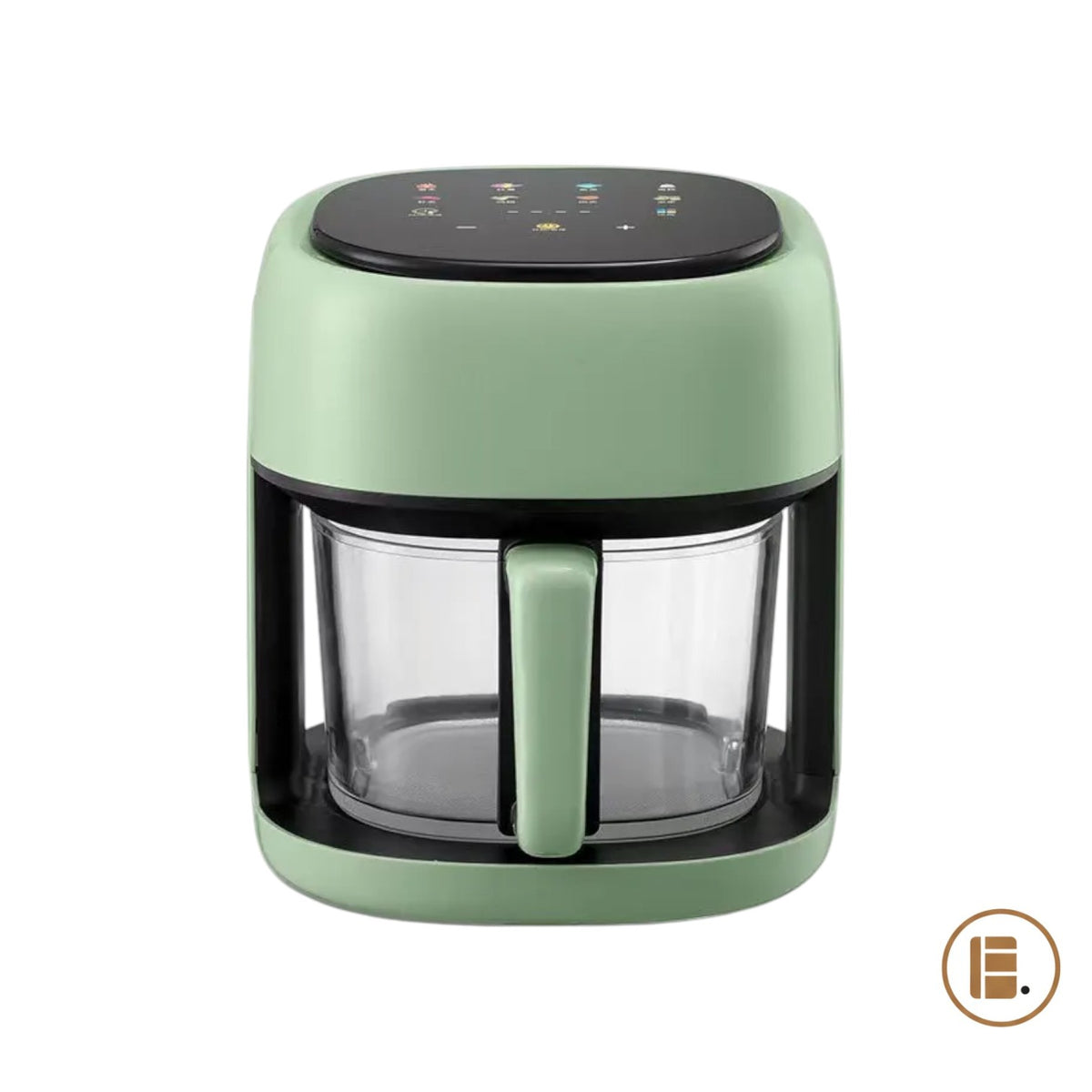 Air Fryer | Alimentation Saine | Vert - Minimaliste Lab
