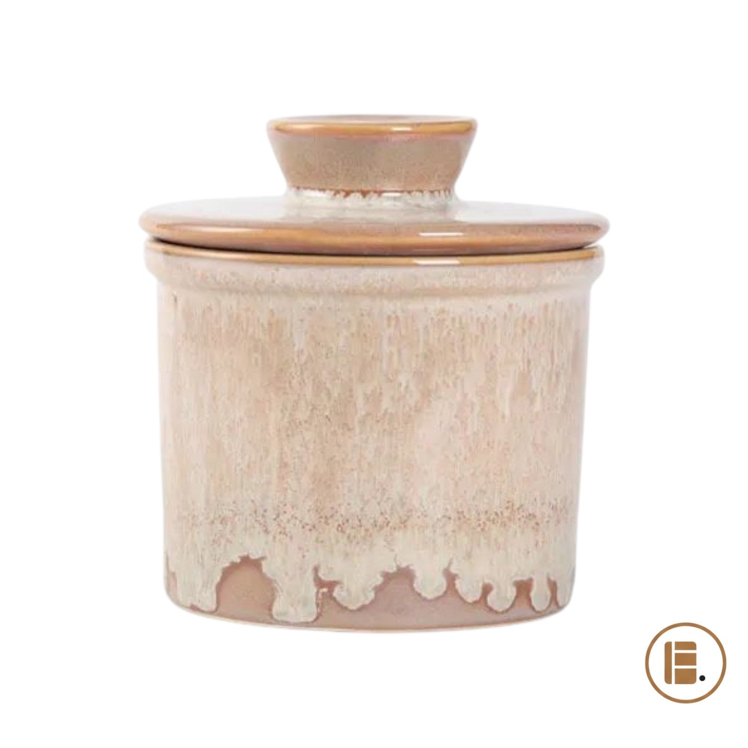 beurrier céramique artisanale vue profil MinimalisteLab