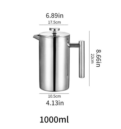 Cafetière à piston | Extraction Optimale