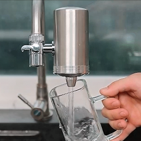 filtre eau robinet PureFlow animation 2 MinimalisteLab