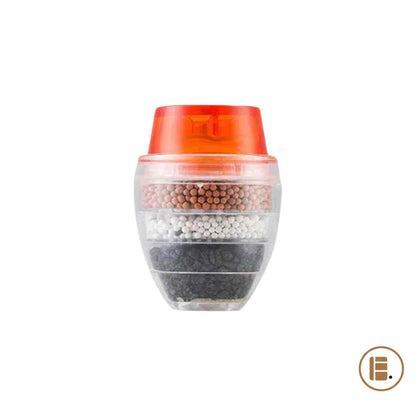 filtre eau robinet PureFlow rouge MinimalisteLab