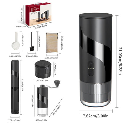 Machine à café | Nomade Rechargeable - Minimaliste Lab